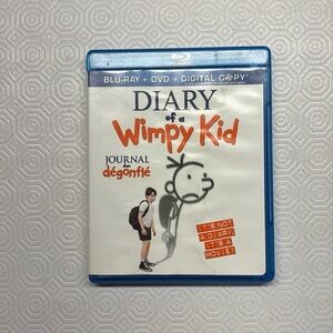 Diary of a Wimpy Kid Blu-Ray and DVD - 3 Disc Set
